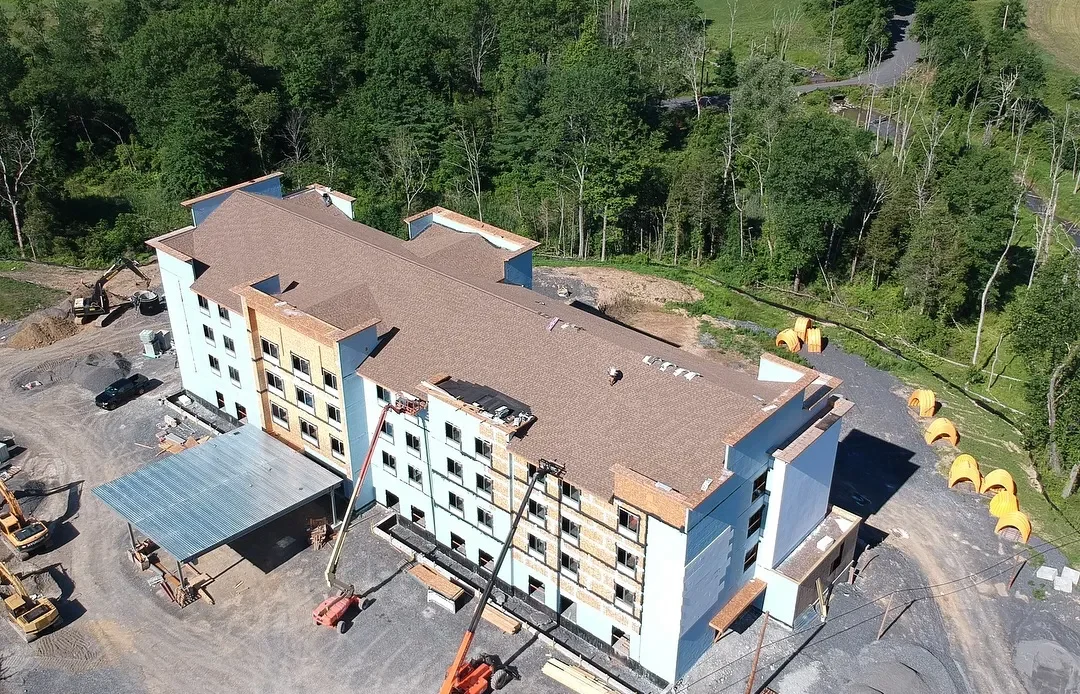 flat roof construction