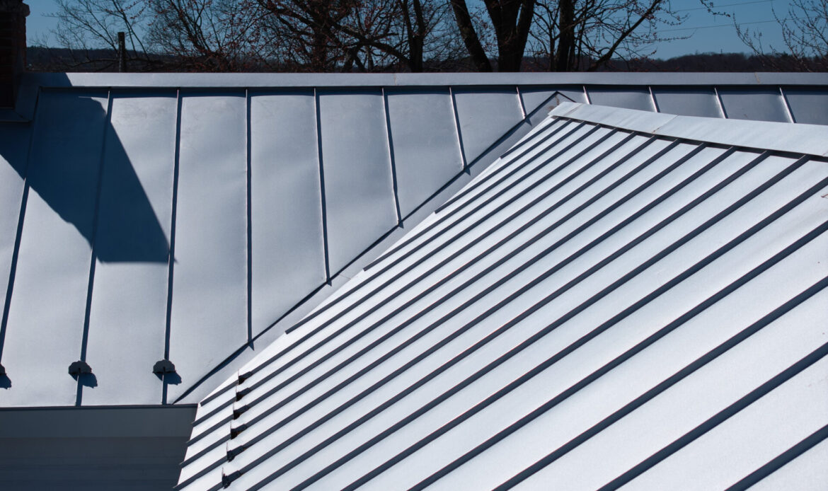 metal roof installation