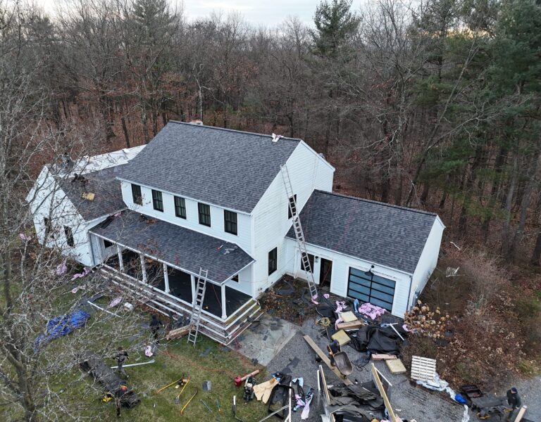 new roof installation