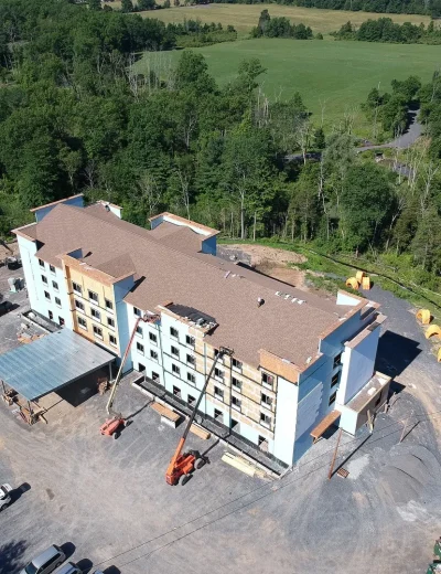 flat roof construction