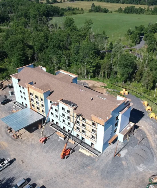 flat roof construction